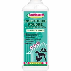 SANITERPEN INSECTICIDE POUDRE AU PYRÈTHRE VÉGÉTAL