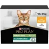 Adult STERILISED MAINTENANCE au Poulet en Sauce 10*85g