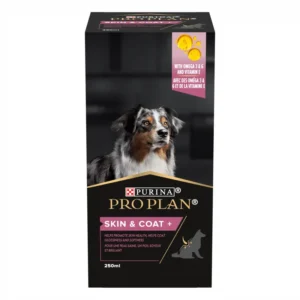 Skin and coat + chien huile