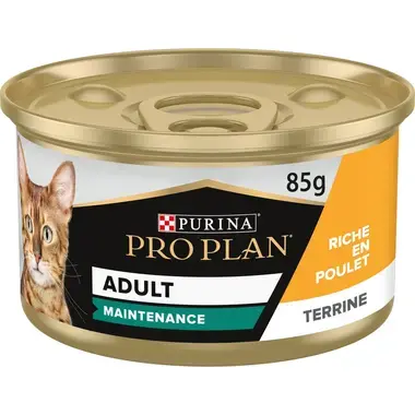 Adult MAINTENANCE, Terrine pour Chat, Riche en Poulet 24*85g Adult MAINTENANCE, Terrine pour Chat, Riche en Poulet 24*85g