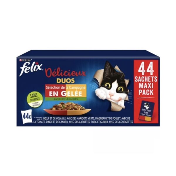 FELIX EFFILEE EN VIANDES 44x85g - 063259