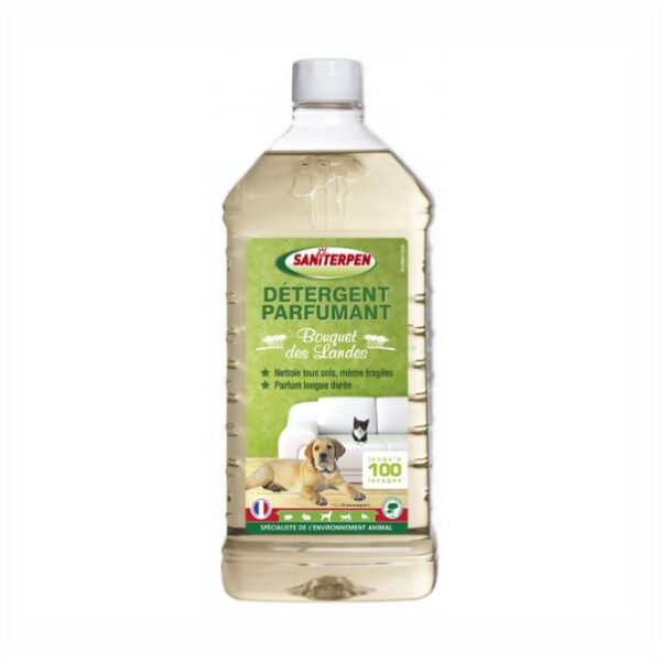 chat delicate digest SANITERPEN DETERGENT PARFUMANT BOUQUET DES LANDES 1L - 100801
