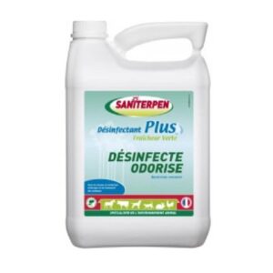 SANITERPEN DÉSINFECTANT PLUS FRAÎCHEUR VERTE 5L
