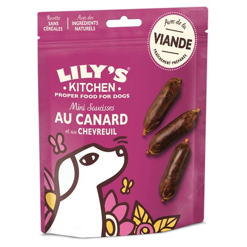 LILY’S KITCHEN Friandises canard et chevreuil 70g - 016370