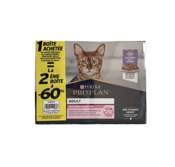 ADULT Delicate Digestion Dinde 10x85 g (2 boites) - 025160