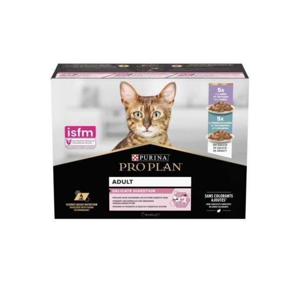 NUTRISAVOUR DELICATE dinde et poisson 10x85 g - 025386