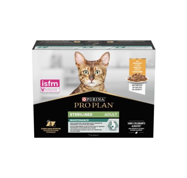 NUTRISAVOUR STERILISED poulet 10x85 g - 026486