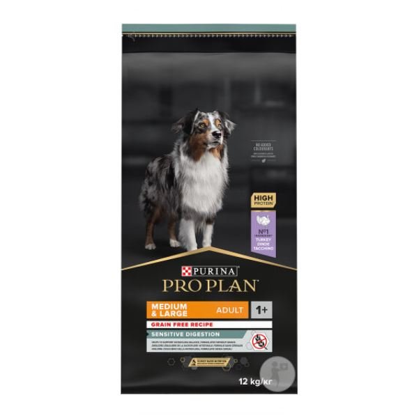 grain free Medium & Large Adult Sensitive Digestion Dinde Grain Free - 140118